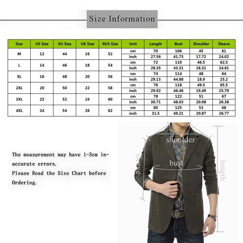 Chaqueta de traje maduro Blazer para hombre Chaqueta de traje informal para hombre delgado de 3 botones de un solo pecho capa de trabajo de talla grande M-4XL