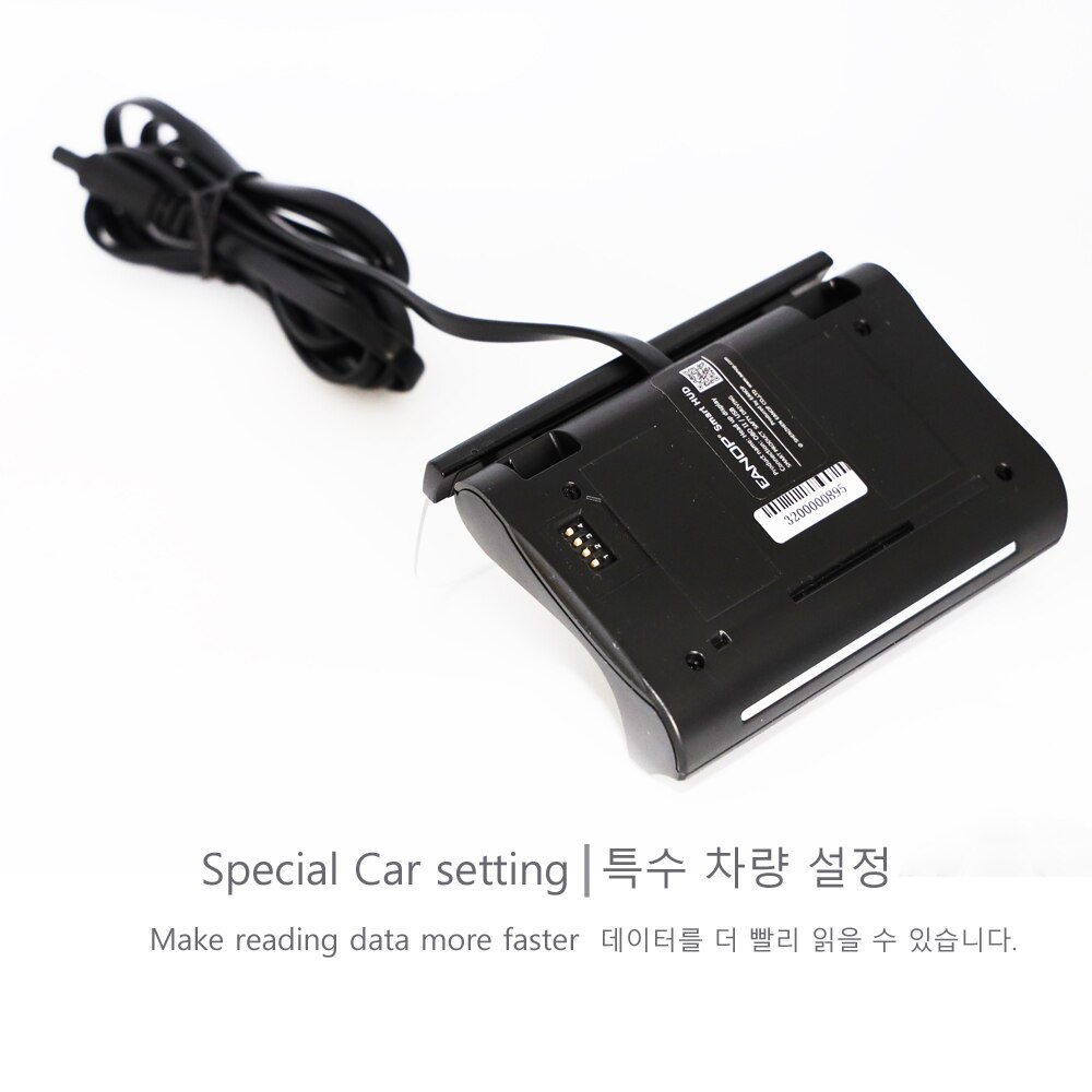 Mini OBD2 HUD Head up Display Speed RPM Voltage Projection with LED Strim Light Max Speed 8888 EANOP E100plus mini