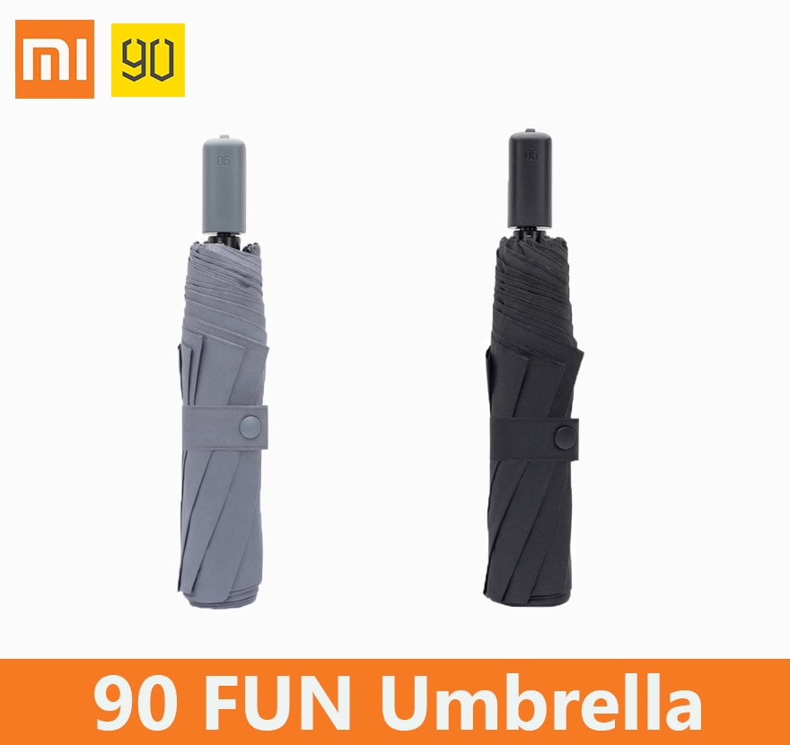 Paraguas xiaomi 90, paraguas divertido para mujeres y niños, miniparaguas para estudiantes a prueba de viento, protección solar, paraguas automáticos