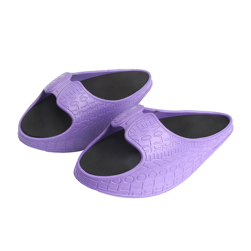 Mode Vrouwen Slippers Lichtgewicht Eva Meisjes Rocking Schoenen Indoor Tuin Schoenen Plus Size Luie Vrouwen Strand Slippers Ademend: Purple / 38-40