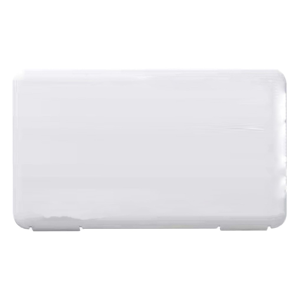 Foldable Disposable Dust Mask Storage Box Recycling Dustproof Face Mask Storage Clip Container Case Masks Storage Bag #j2s: White