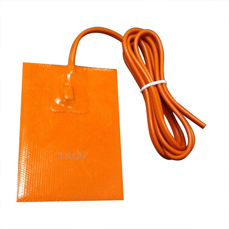 12V Car Engine Oil Pan Sump Tank Heater Pad 13*23CM Silicone Electric Oil Heating Pad NO Plug