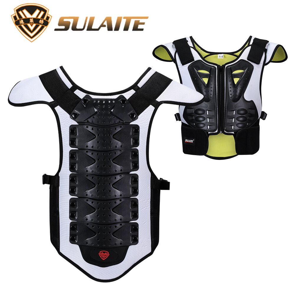 Child Body Protector Armor Motocross Jacket Motorbike Back Shield Sleeveless Vest Spine Chest Protective Gears Boys Girl Jacket