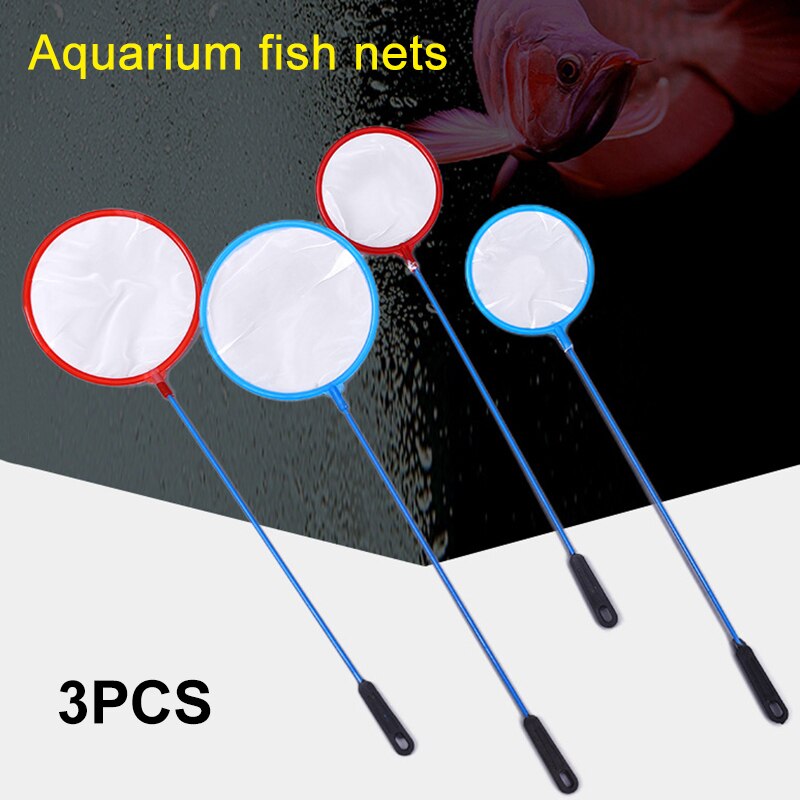 3 filets à poissons filtre à crevettes Artemia, Mini filtre Portable à mailles de haute densité, accessoires de nettoyage d'aquarium