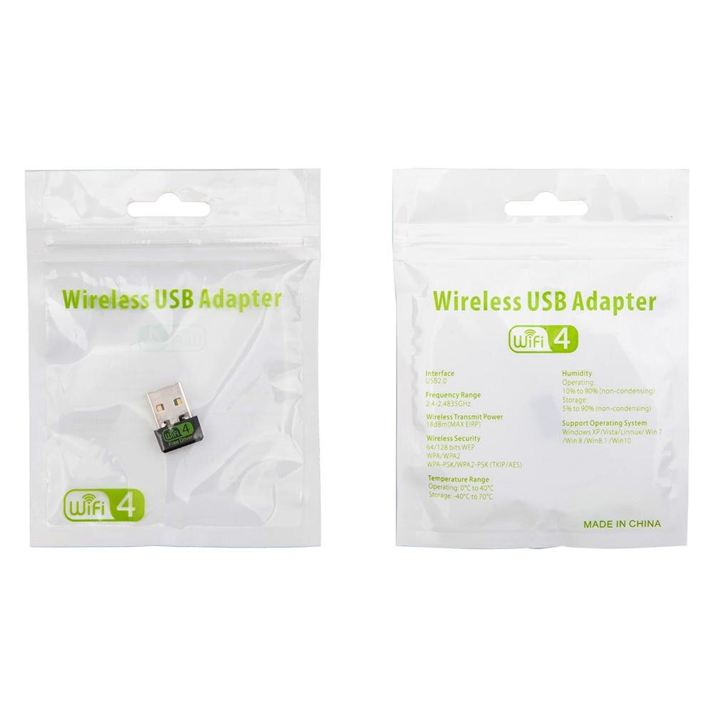 WD-1513B 150Mbps Usb Wifi Adapter Draagbare Ethernet Draadloze Wifi Dongle 2.4G Netwerkkaart Ondersteunende Cd-Gratis Installatie