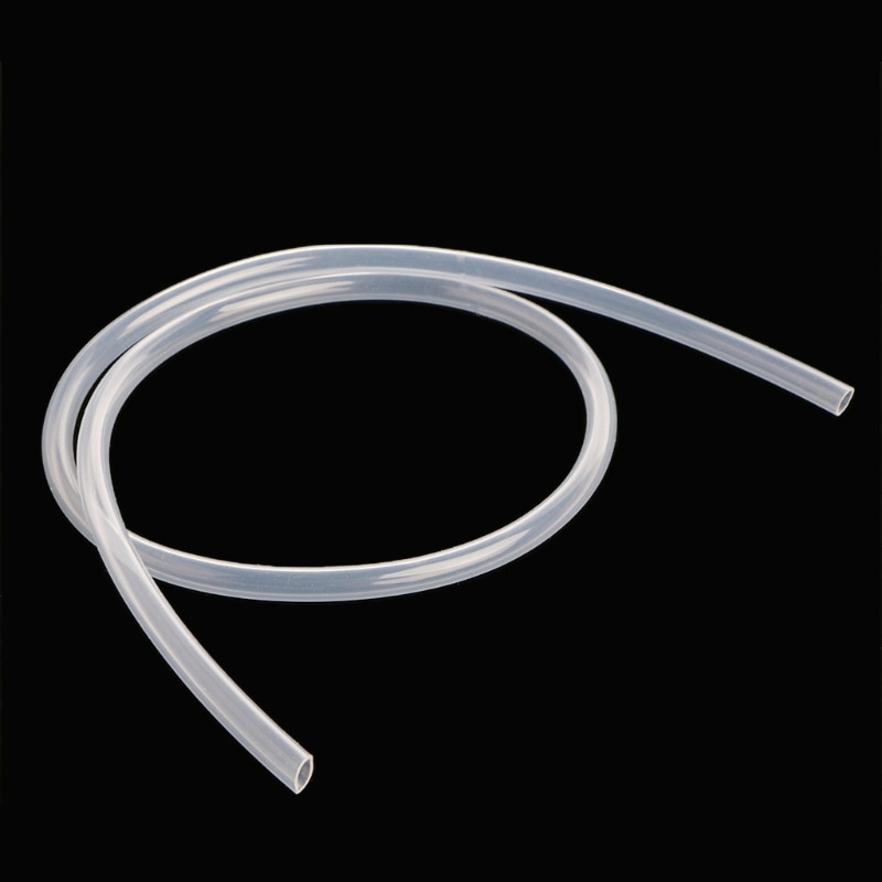 10mm ID x 12mm OD tubo de silicona de alimentaria Flexible tubo de manguera 1m transparente