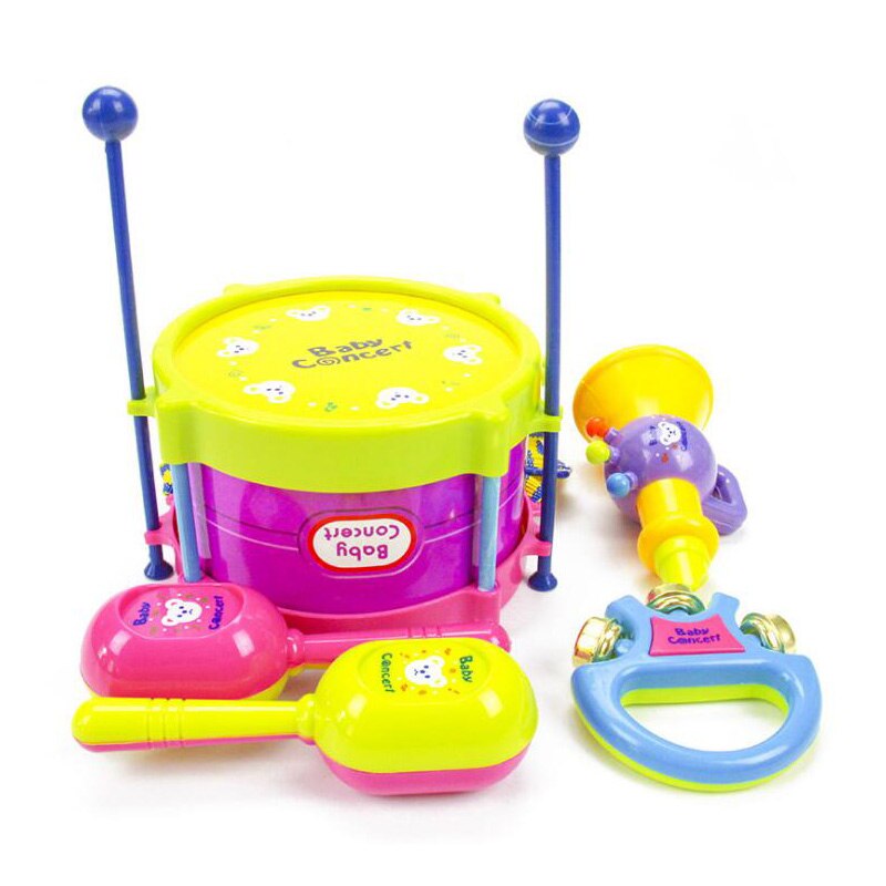 Baby Hand Drum Music Patted Children Early Education Quiz 1 0 To 6 And 12 Months Toys Educational Infant Playing Type Plastic