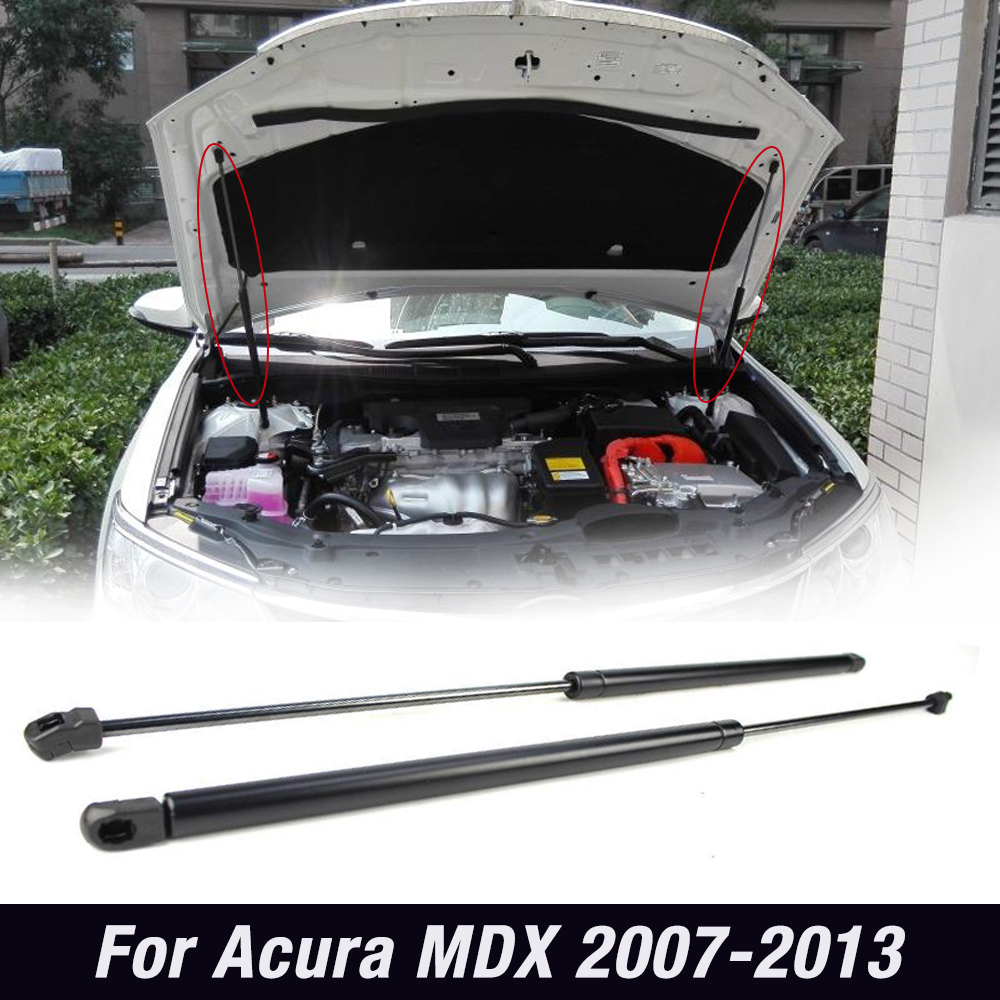 For Acura MDX 2007 Gas Struts Shock Strut Spring Arm Rod Damper 74145STXA02 2pcs/set Front Hood Lift Support