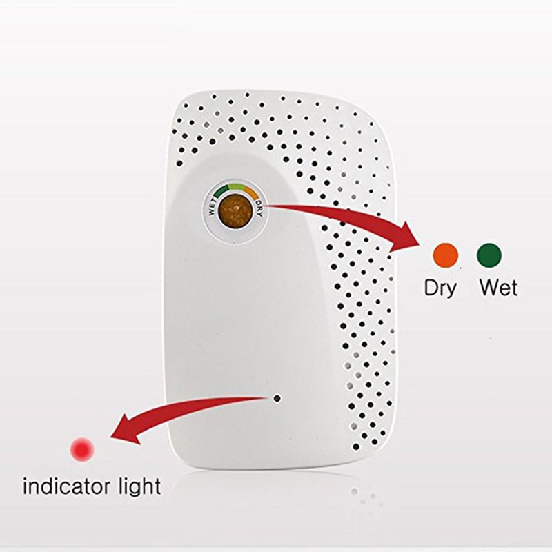 Mini bærbar affugter elektrisk lufttørrer maskine vand intelligent fugt absorberer affugter til hjemmet