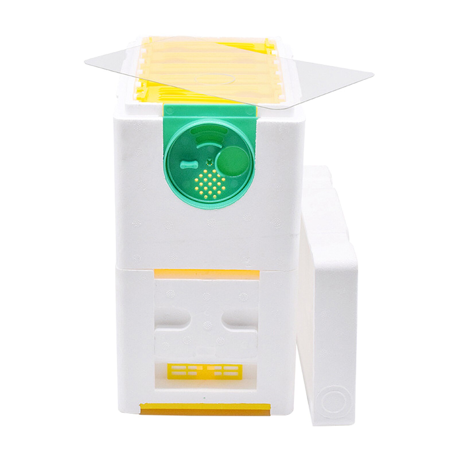 Bijenkorf Enkele Laag Schuim Bijenkorf Nest Bijenkorf Bee Doos Bijenteelt Tool Perfect Eps Foam Tuin Tool 1Set Bee Bestuiving doos
