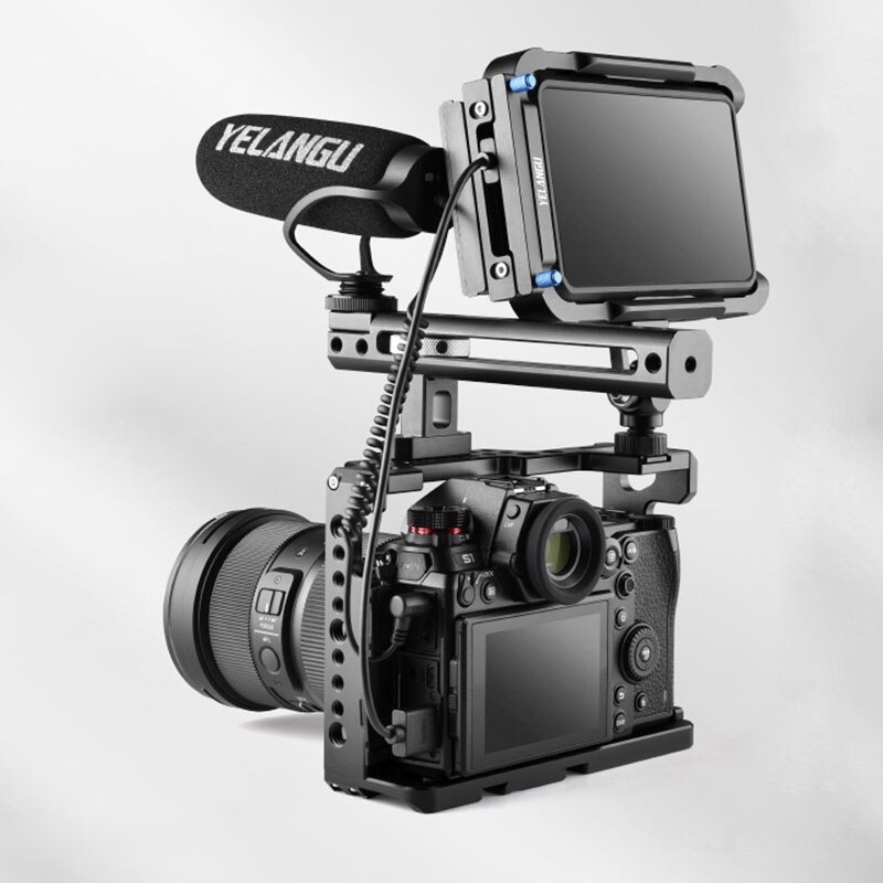 Gabbia per Monitor per Atomos NinjaV custodia protettiva in lega di alluminio accessori per Monitor Video