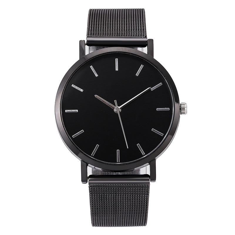 Watch Men Watch Ultra-Thin Watches Quartz Stainless Steel Band Simple Wrist Watch Male Clock