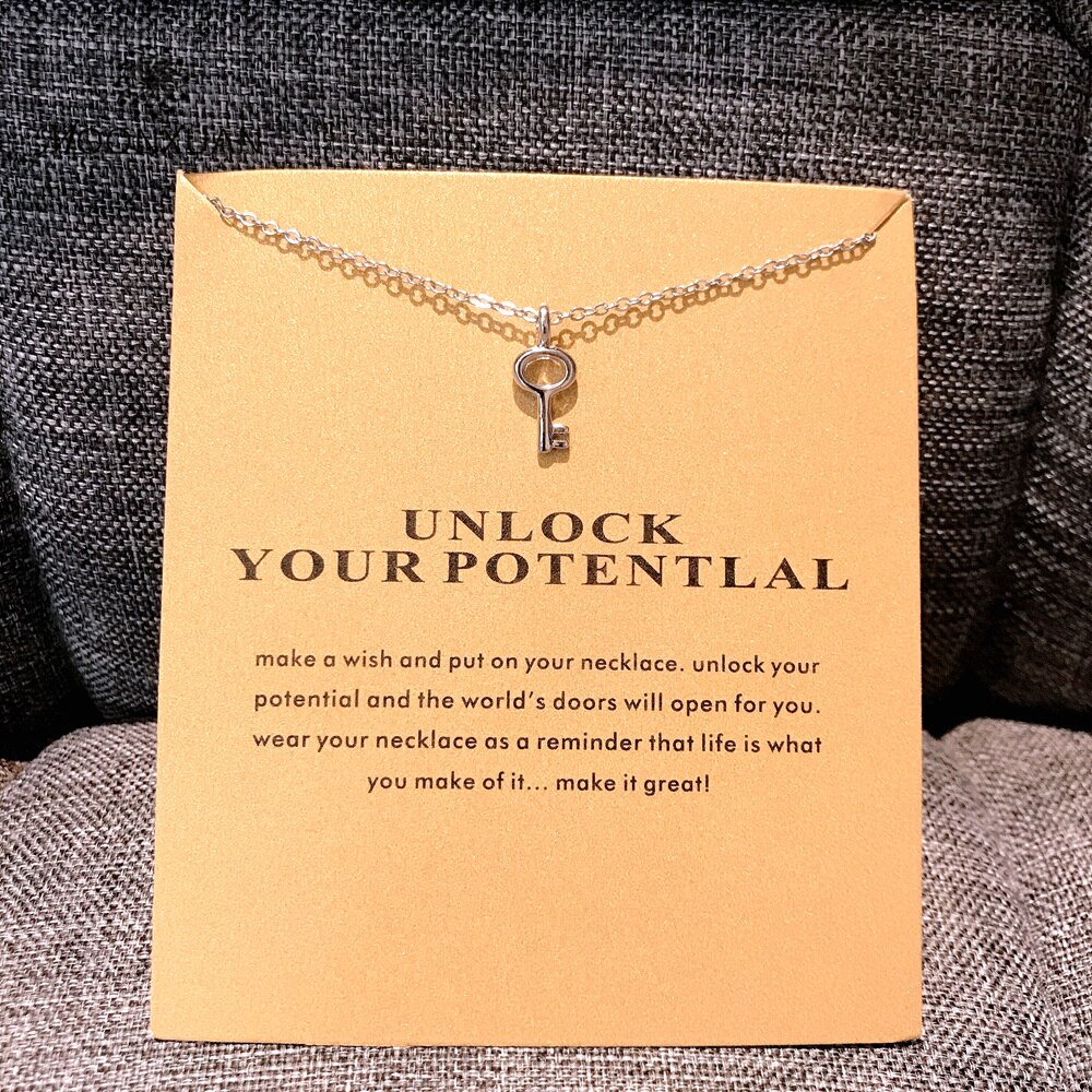Moonxuan schlüsselanhänger-halskette, vergoldete und versilberte legierungskette, choker-schmuckhalskette für damen, karton: Hkkey-b-sliver