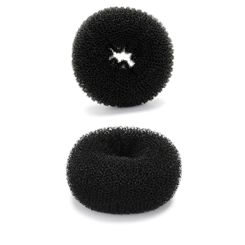 14CM moño de pelo grande princesa Donuts albóndigas accesorios para el cabello diadema ropa para el cabello: Gris