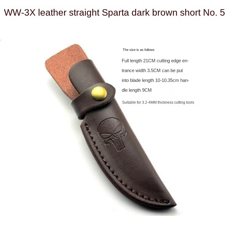 Small Straight Knife Scabbard Hanging Waist Leathe... – Vicedeal