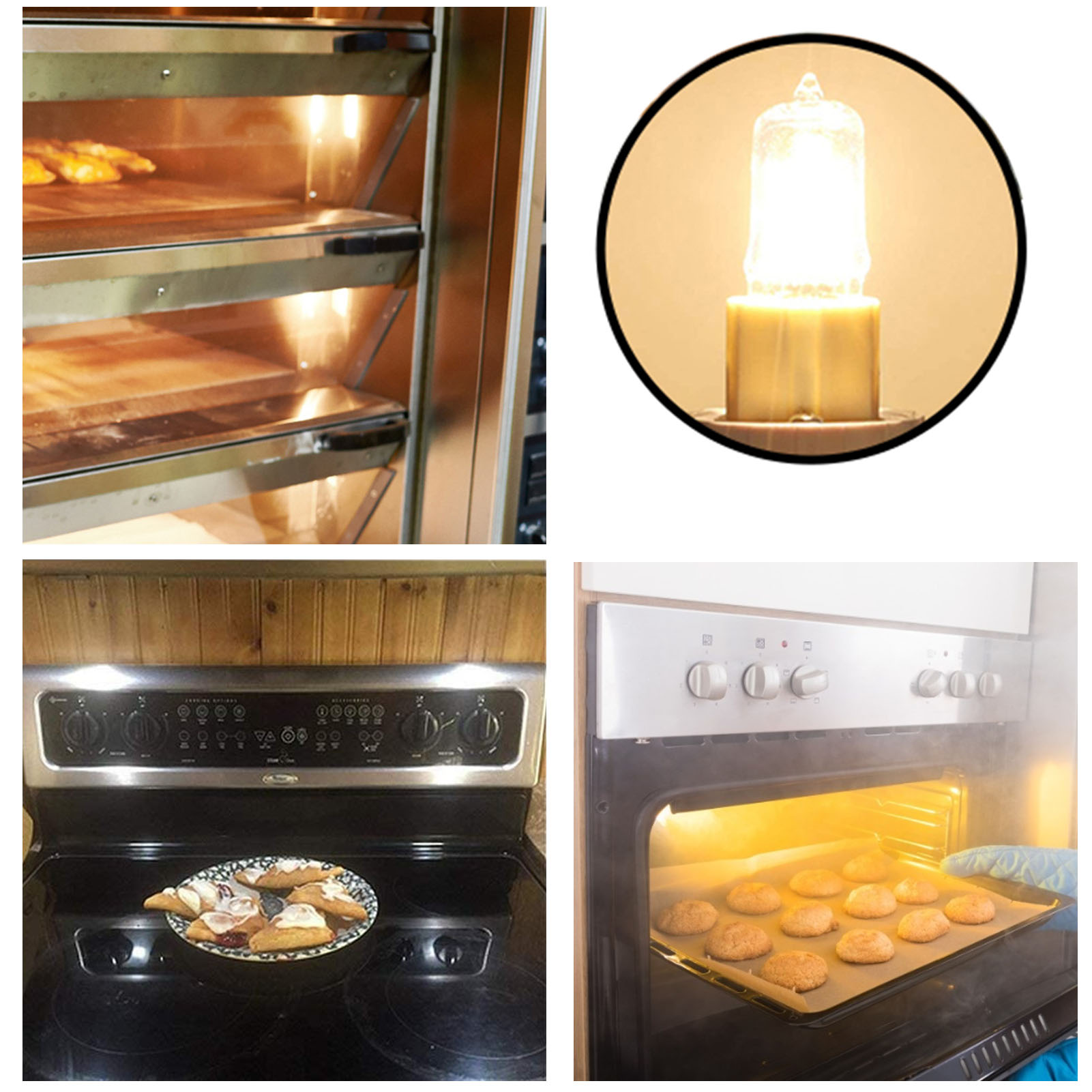 40W Microwave Oven Light Explosion-proof Air Fryer Lamp G9 Bulb Applicable To Microwave Ovens Refrigerators Ovens