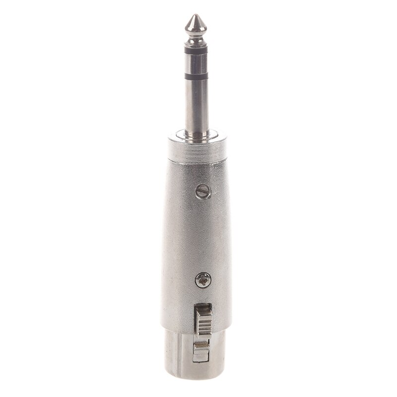 Xlr til hunn 6.3mm jack jackplugg mikrofon mikrofon lapp kabel adapter