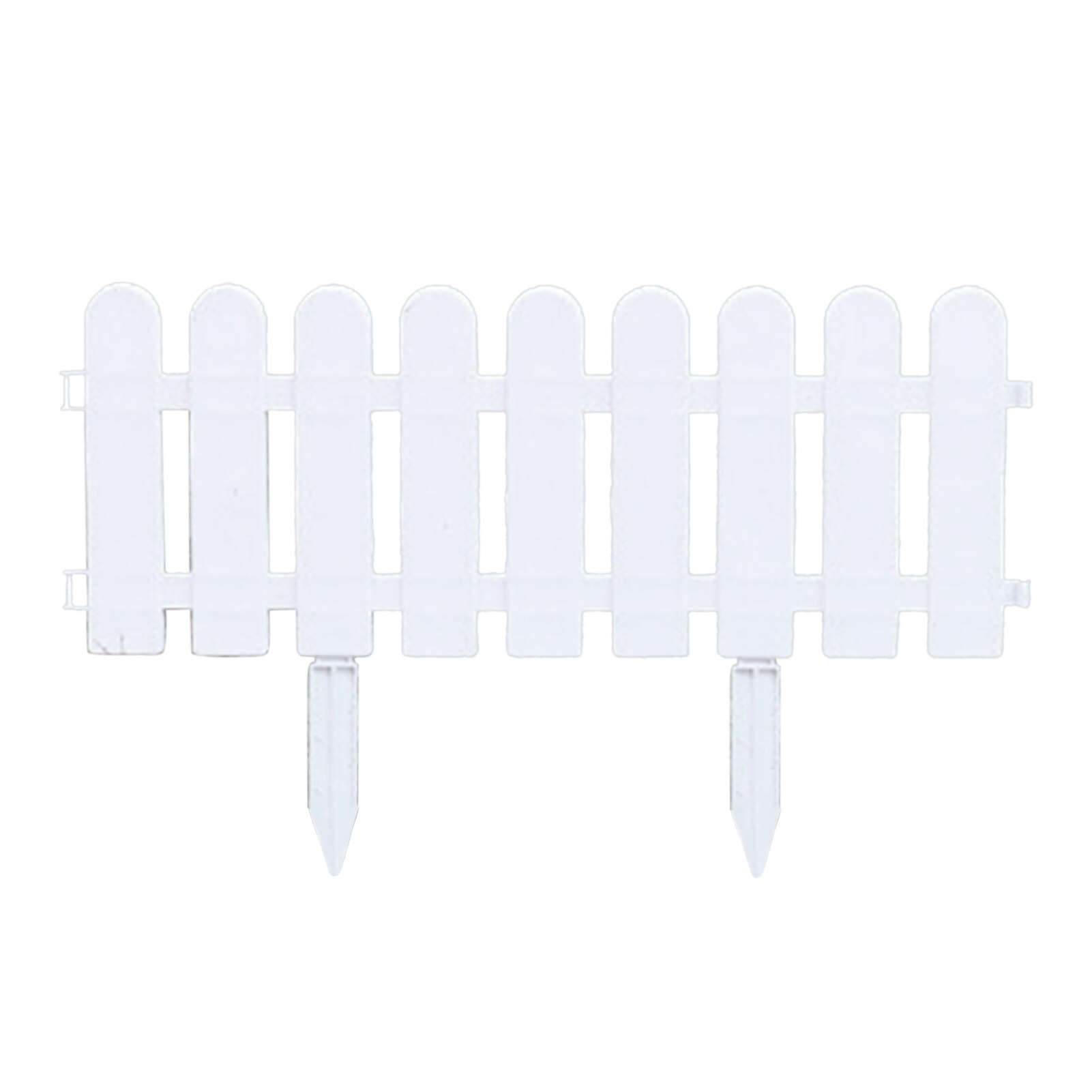 Easy Install Garden Fence Lightweight Plant Border Yard Grass Lawn Path Panel Flowerbeds Protective White Edgings Landscape