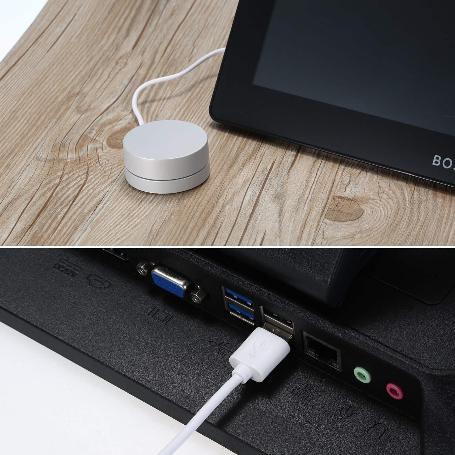 Aibecy Dial Control Turntable USB Controller Knob Painting Assistant Tool Graphic Tablet Accessory Stylus for Graphic Tablets