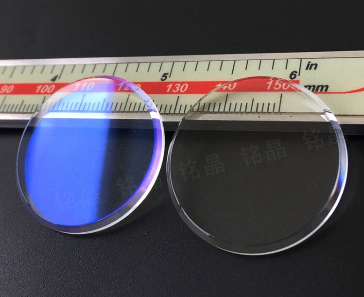 Flat 32*2.5mm Blue AR Coating Mineral Glass for Seko Watch Repalcement