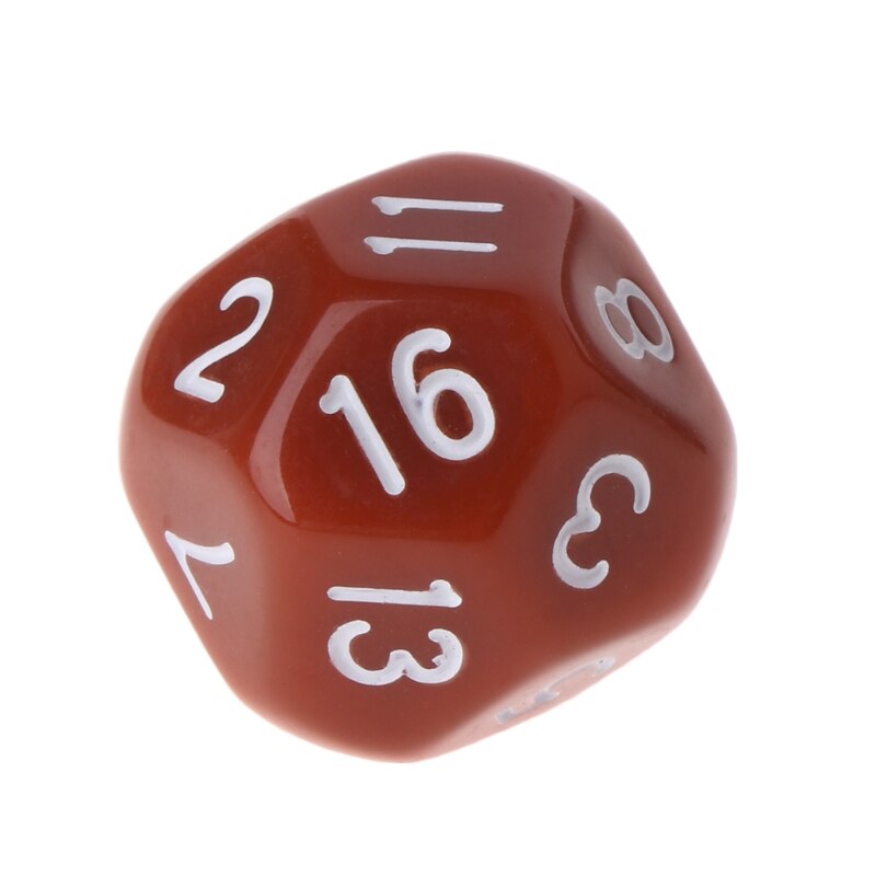 10 stücke 16 Seitige Würfel D16 polyedrisch Würfel Für Tisch Spiele Multi Seiten Würfel für Bord Spiel