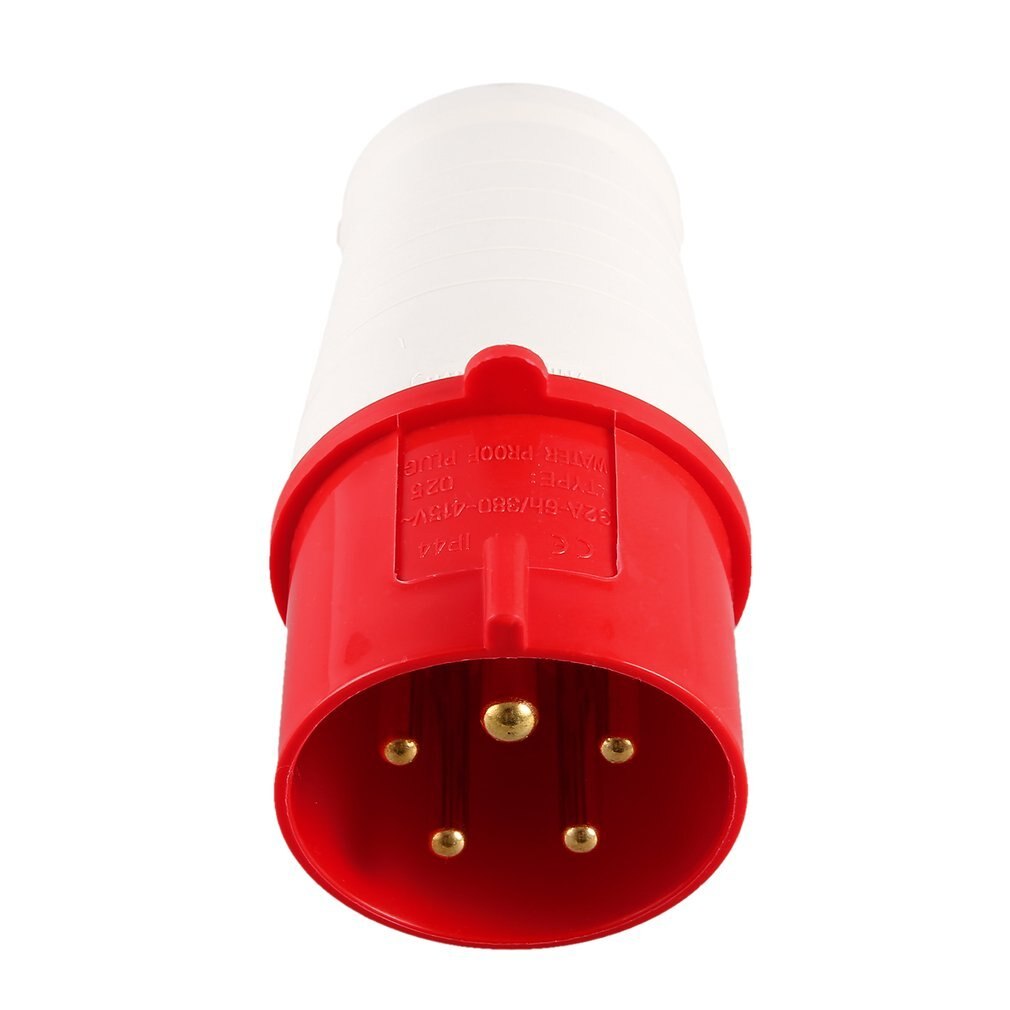 Rood 415V 32 Amp 5pin Industriële Plug & Muur Socket Waterdichte IP44 Plug Connector Socket 3 Fase 3 P + Aarde + Neutrale Mannelijke/Vrouwelijke