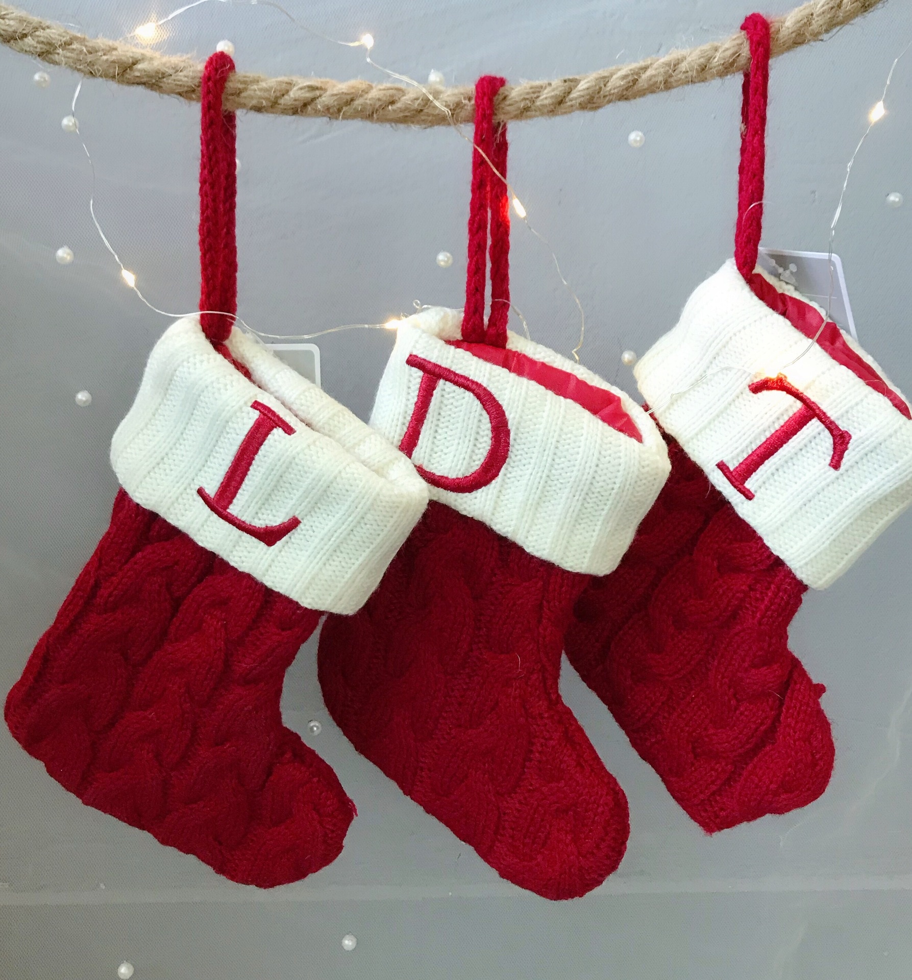 Kerst kousen kerstboomversiering hanger snoep Kerst sokken zak Christmas bag