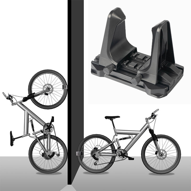 2/1 STKS Fiets Parkeren Gesp Verstelbare Weg Mountainbike Muurbevestiging Opslag Ondersteuning Ophanghaak Reparatie Stand Beugel Rack