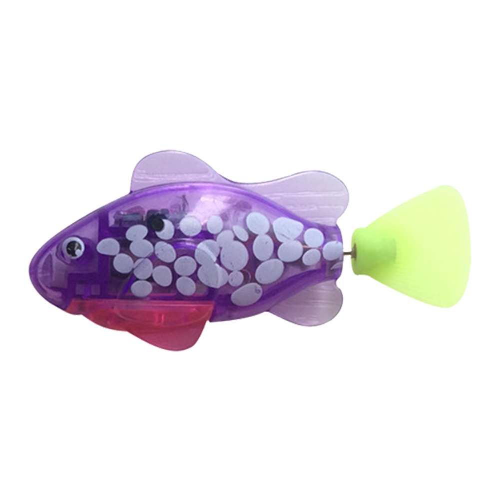 Cute Electronic Activated Battery Powered Toy Fish Pet For Fishing Tank Play Animals Fantastic Standard Home Decor: B