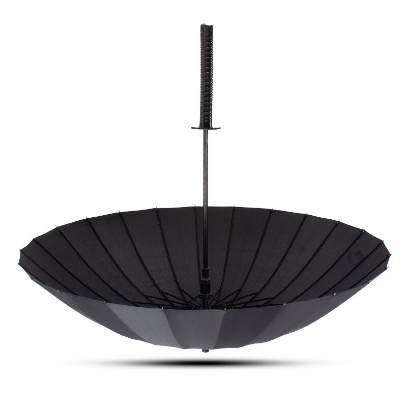 Parapluie Katana épée samouraï japonais 24K | Parapluie de fantaisie, parapluie Katana à longue poignée hommes femmes, parapluies pluie classique Z560