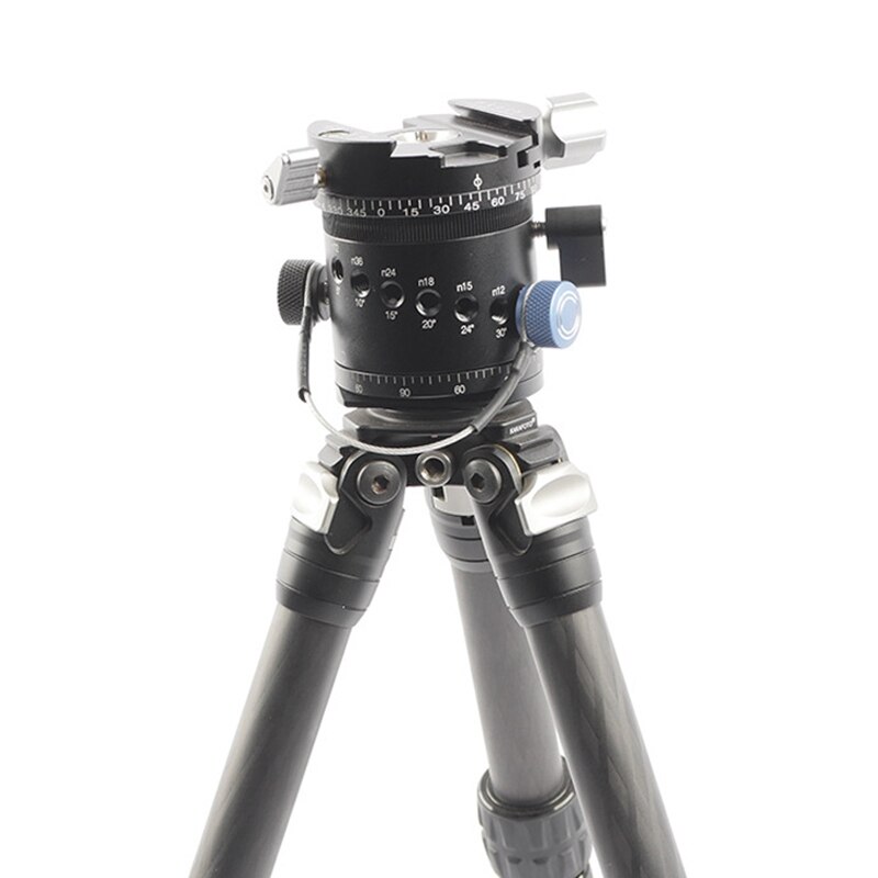 najprzydatniejszy DH-55D panoramiczna głowica indeksująca, z płytką robić 1/4 Cal 3/8 Cal nici 10 różnych stopni (5 stopni-90 stopni)