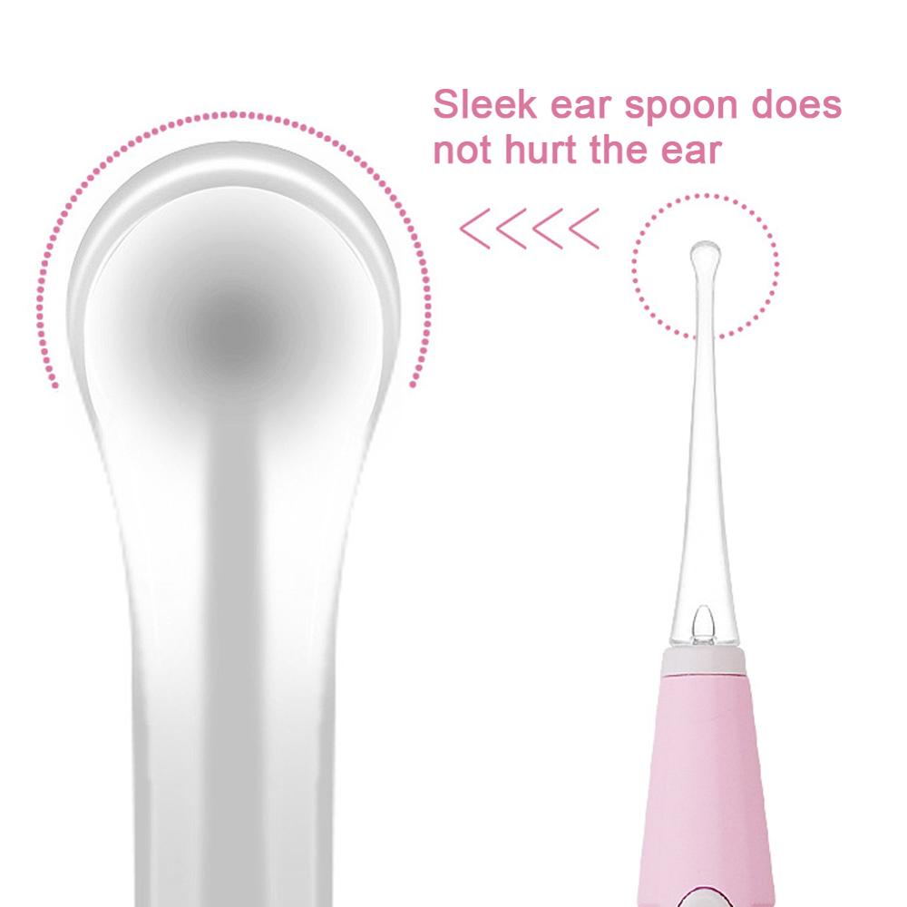 Baby Ear Cleaner Luminous Wax Removal Tool Flashlight Earpick Earwax Remover Curette Light Spoon