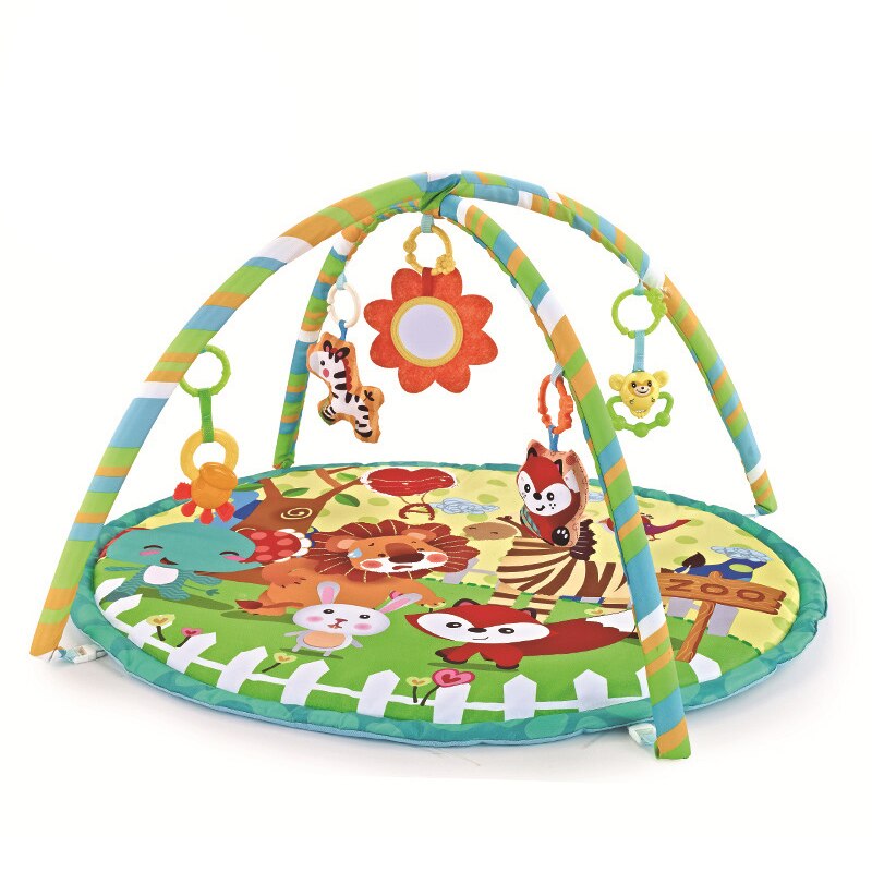 Marco de Fitness para bebés, manta de juego para gatear, rompecabezas, valla multifunción, estera para gatear, juguetes de iluminación, PISCINA DE BOLAS del océano: E