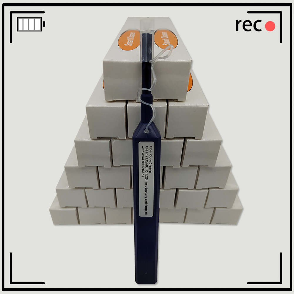Bolígrafo limpiador de fibra óptica LC/SC/FC/ST, 1,25mm, 2,5mm, identificador de fibra óptica con un clic, herramienta de limpieza de conectores Sc
