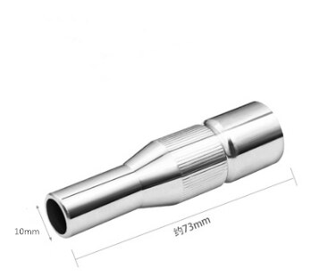 2 Stks/partij Panasonic Gas Afgeschermde Lastoorts Nozzle 350A Verlengd Insnoering Bescherming Mond Cover Geleidende 70Mm Nozzle: 73 - 10mm