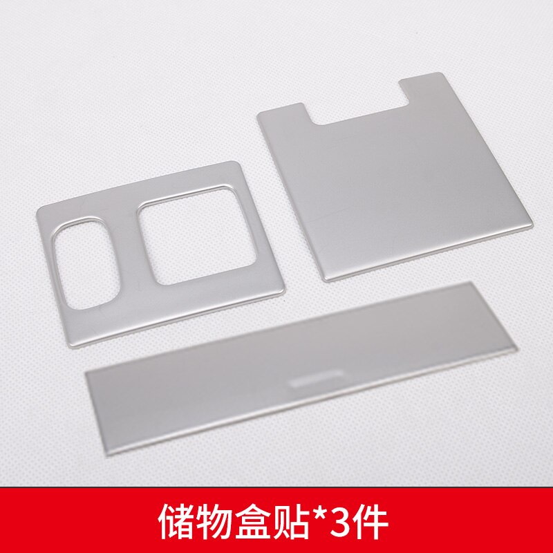 FOR Mitsubishi PAJERO V93 V97 Stainless steel full car interior decoration sequins Car-styling: Red