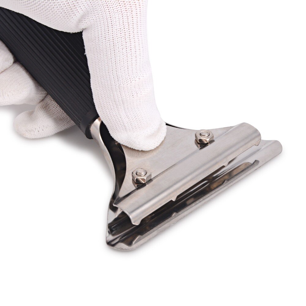 EHDIS Window Tint Rubber Squeegee Metal Handle Scraper Vinyl Car Wrap Tool Glass Water Wiper Household Car Cleaning Tool Brush