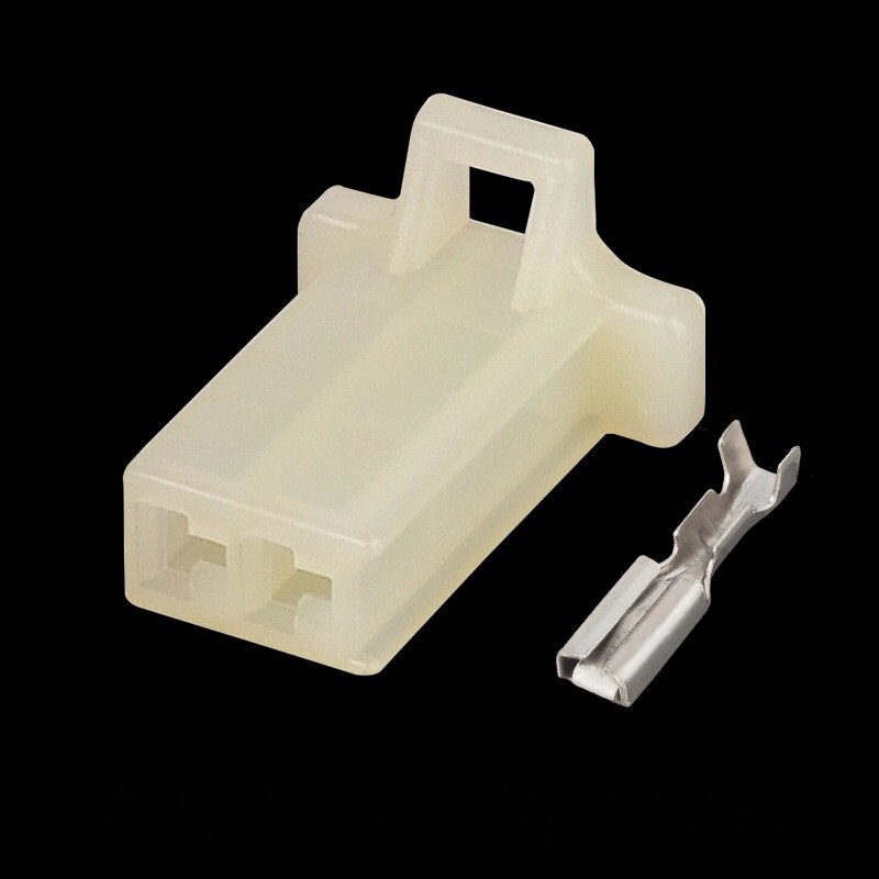 100 conjunto macho hembra 2,8mm serie arnés de cables conector de Sensor de motocicleta enchufe de Cable automotriz 6030-2981 6040-2111
