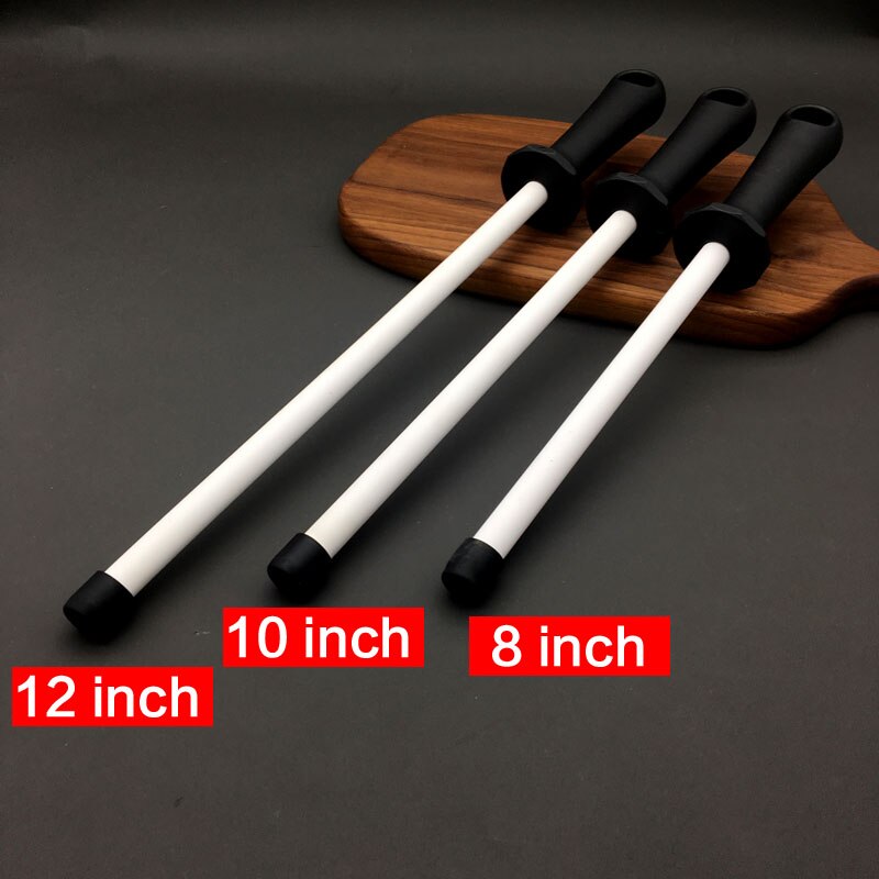 8 Inch ceramic knife sharpening steel sharpening system with ABS handle sharpener chef steel knife kitchen sharpening rod
