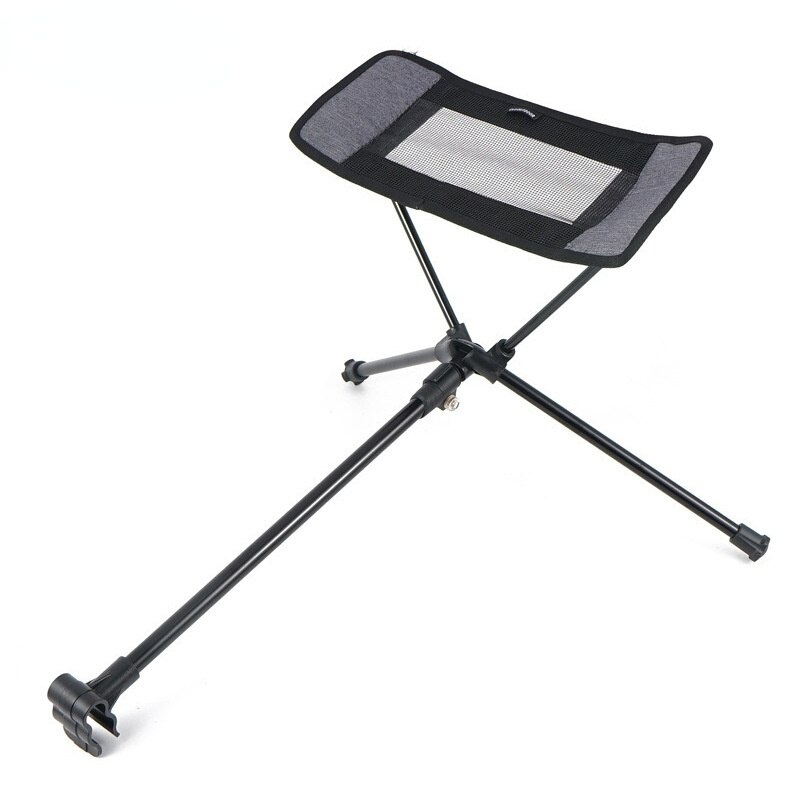 Repose-pieds repliable pour Camping, chaise de plage, pliante, pour pêche, barbecue en plein air, repose-pieds inclinable: Default Title