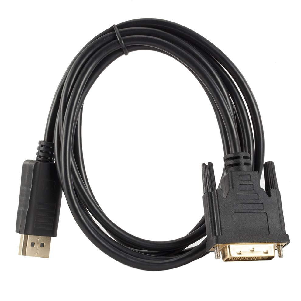 Lcckaa Dp Displayport Naar Dvi Kabel 1.8M Dp Naar Dvi Adapter Kabel Converter Displayport In Naar Dvi Uit Voor hp Dell Asus: Default Title