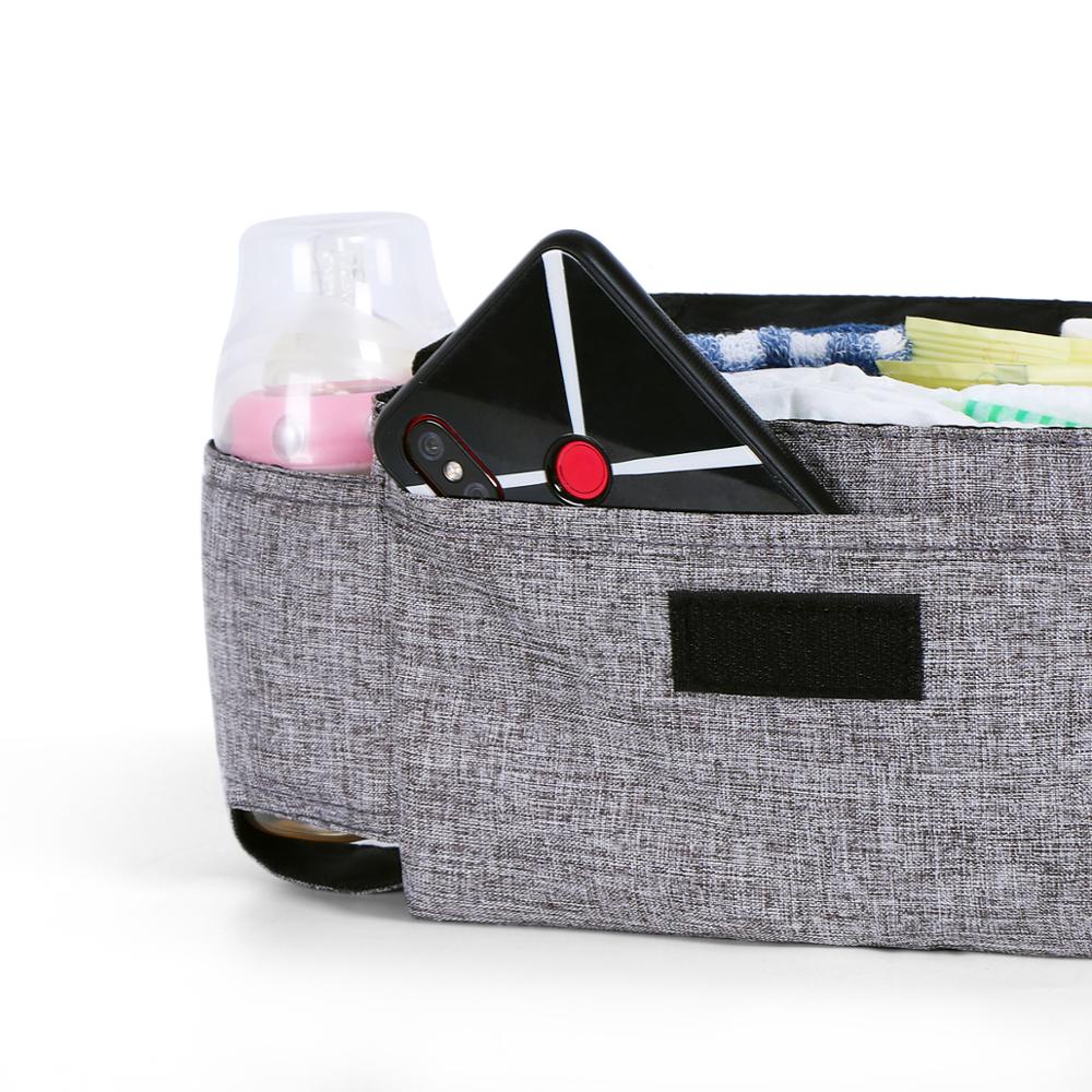 Land Baby Kinderwagen Lagerung tasche Veranstalter Tragbare Baby Wagen Hängen Zubehör Taschen Multi-funktion Kinderwagen Tasche MPB29