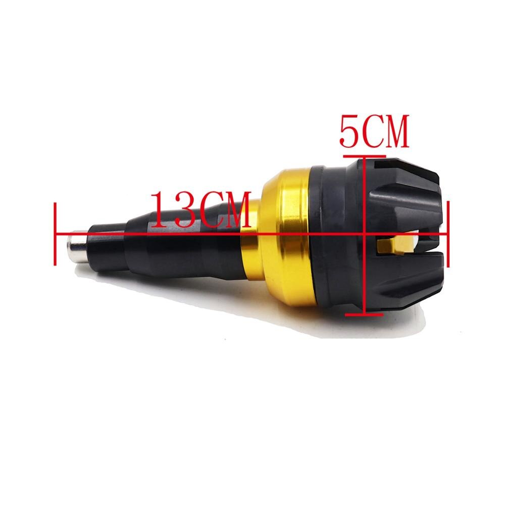 10Mm Motorcycle Frame Sliders Anti Crash Pad Voor Suzuki Gsr 600 Gladius 650 Gsx 1250fa Gn 125 Voor Honda cbf 600S Cb 600f