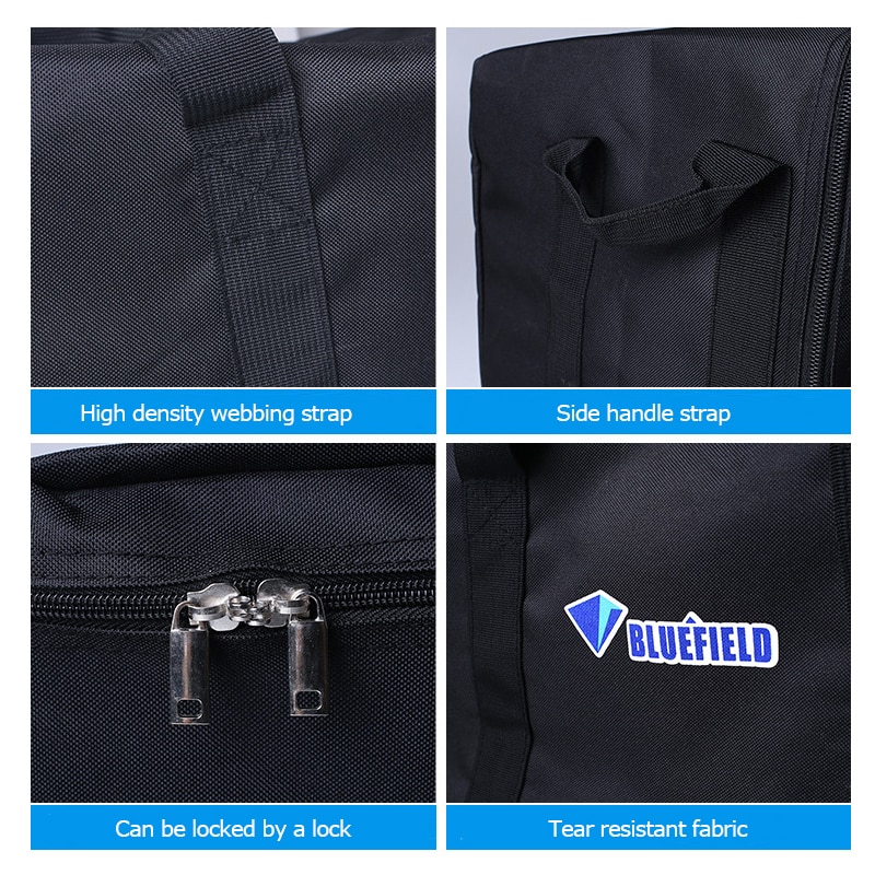 Bluefield 55/80/100/150L Foldable Large Duffel Bag Travel Luggage Storage Bag For Home Sports Gym Fitness Cycling Camping Hiking