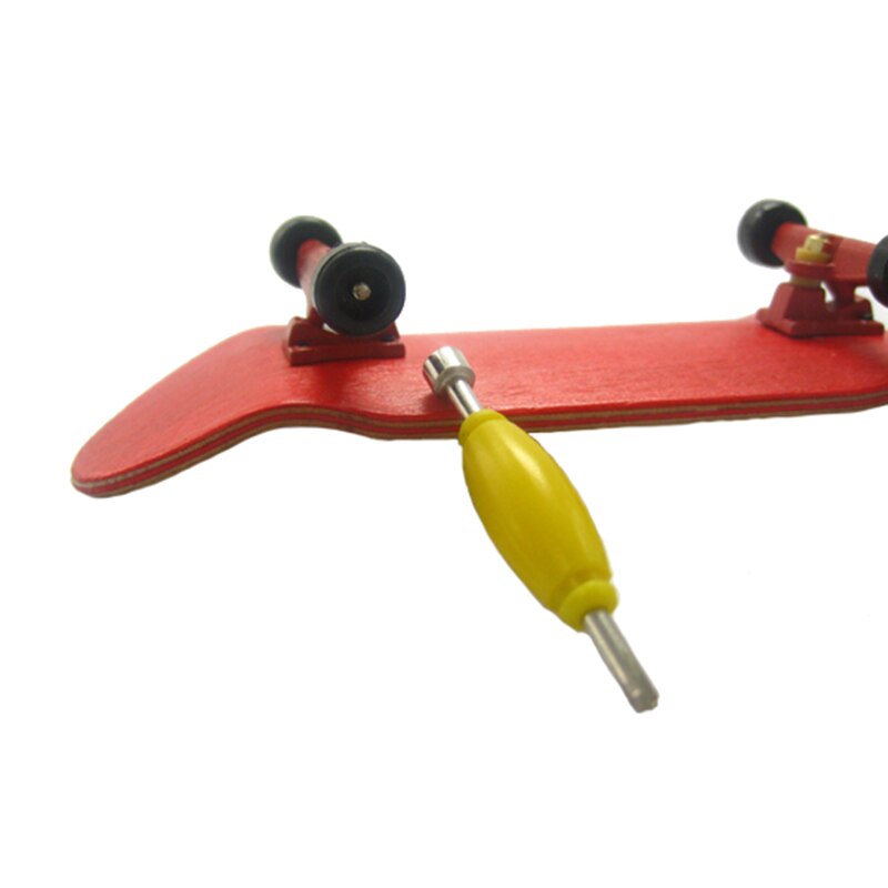 Canadian ahorn rød gribebræt sæt legering bærende gadget kit finger skate boards gribebrætter