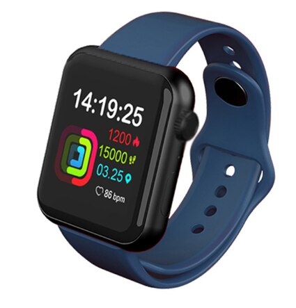 Herrklockorna pulsklocka smart armband sportklockor vattentät dam digital klocka för android ios telefon: Som show 5
