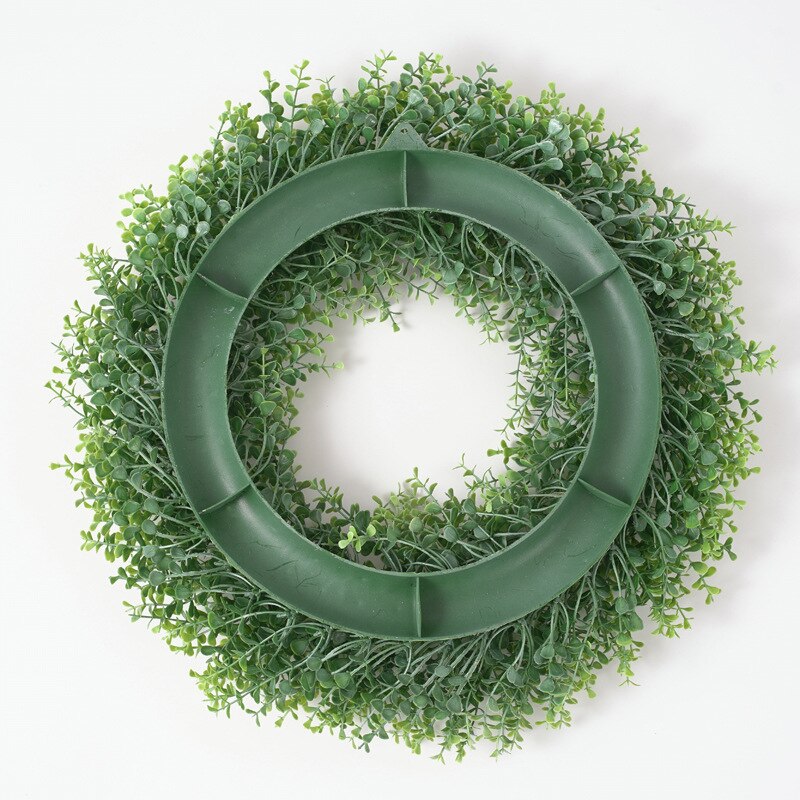 Olijfkrans voor voordeur 60 cm kunstmatige groene krans voor binnen