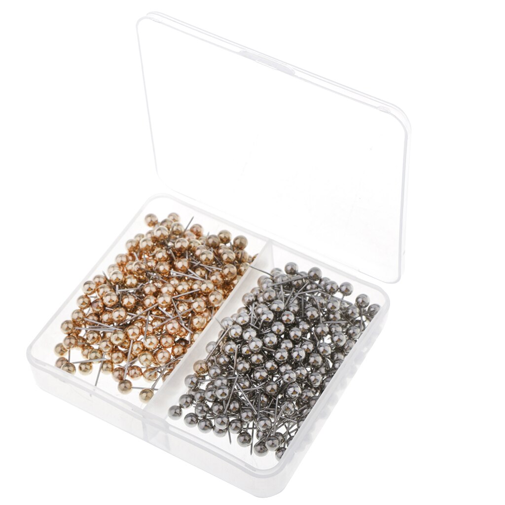 400 Stuks Push Pin Thumb Tack Bericht Board Punaise Hoofd Met Stalen Punt Opmerking Kantoor Scholen