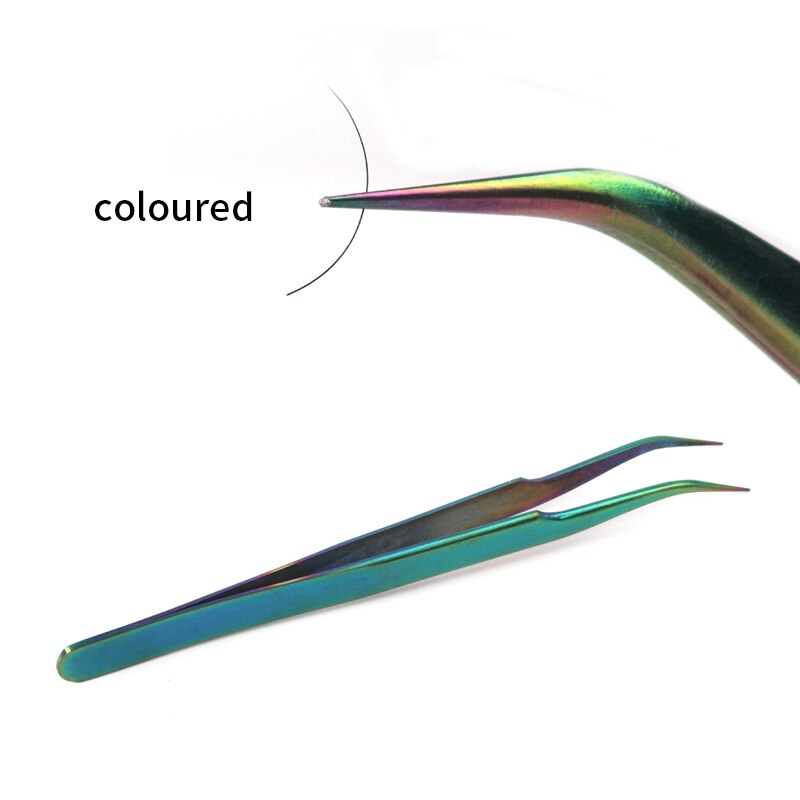 Wimper Extension Rechte Pincet En Gebogen Pincet Beauty Makeup Tools Voor Wimpers Building Matte Wimpers Pincet