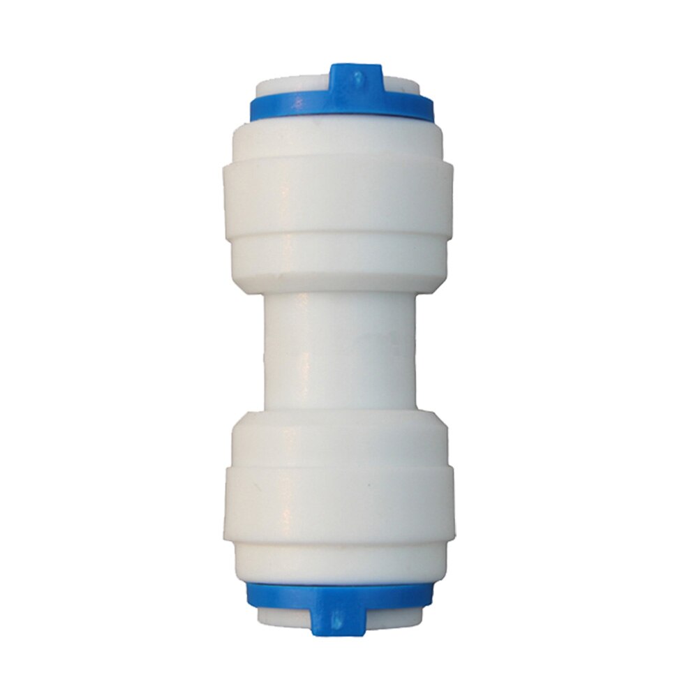 10PCS 3/8" Tub OD Quick Connect Tube Fittings I-Type Straight 3/8 inch Connector for RO Water Systems Water Purifier Accessories